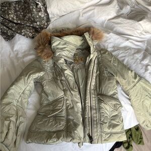 Vintage Mackage Women's Fur-Trimmed Jacket